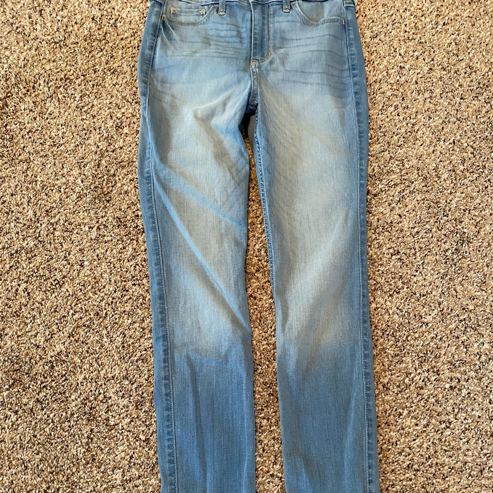 1s jr hollister high rise super skinny jeans